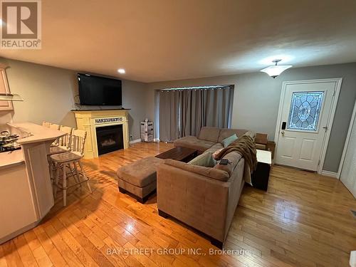 125 Loyalist Drive, Hamilton, ON - Indoor Photo Showing Living Room With Fireplace