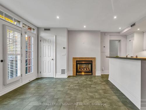 B-299 Davenport Rd, Toronto, ON - Indoor Photo Showing Other Room With Fireplace