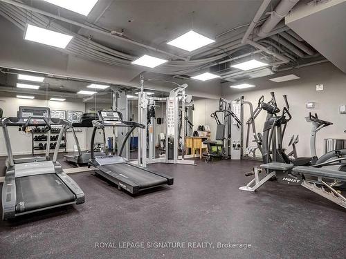 1111-150 Sudbury St, Toronto, ON - Indoor Photo Showing Gym Room