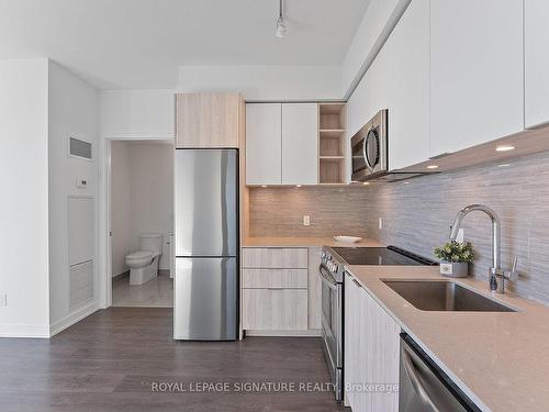 1902-30 Ordnance St, Toronto, ON - Indoor Photo Showing Kitchen With Stainless Steel Kitchen With Upgraded Kitchen