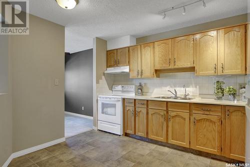 304 2727 Victoria Avenue, Regina, SK - Indoor Photo Showing Kitchen With Double Sink