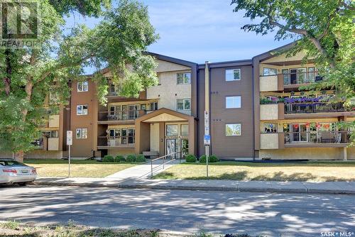 304 2727 Victoria Avenue, Regina, SK - Outdoor With Balcony With Facade