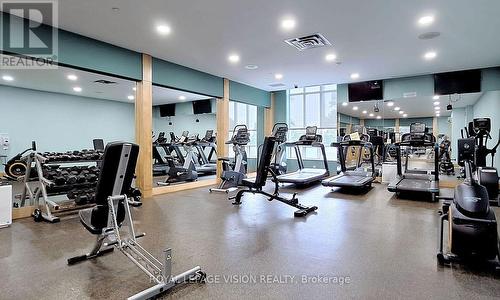 726 - 18 Mondeo Drive, Toronto, ON - Indoor Photo Showing Gym Room