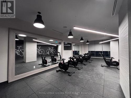 1101 - 2545 Simcoe Street N, Oshawa, ON - Indoor Photo Showing Gym Room