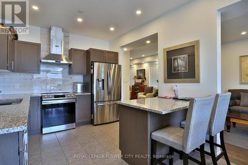 63 Saddlebrook Court, Kitchener, ON - Indoor Photo Showing Kitchen With Stainless Steel Kitchen With Upgraded Kitchen