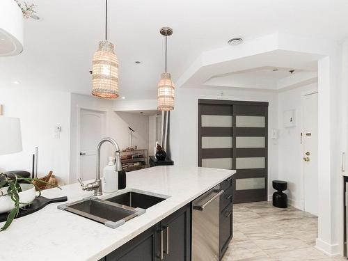 Other - 208-4877 Av. Wilson, Montréal (Côte-Des-Neiges/Notre-Dame-De-Grâce), QC - Indoor Photo Showing Kitchen With Double Sink