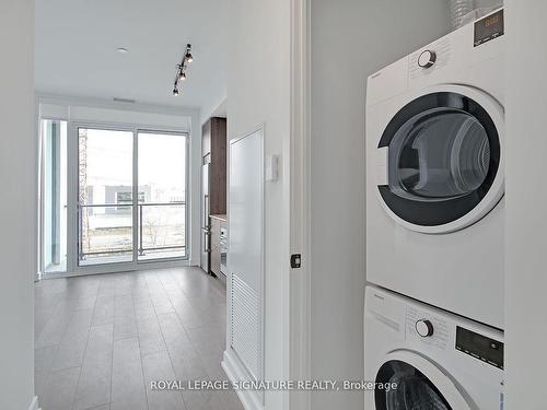 301-5 Defries St, Toronto, ON - Indoor Photo Showing Laundry Room