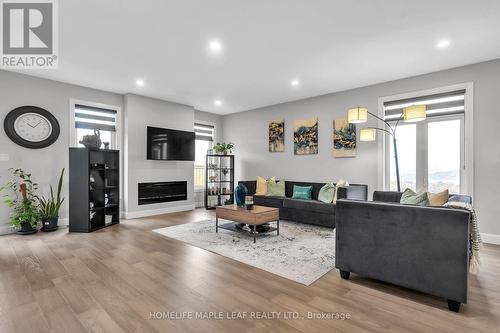 3817 Ayrshire Avenue, London, ON - Indoor Photo Showing Living Room With Fireplace