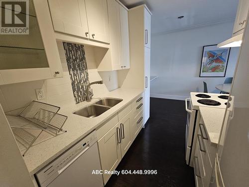 2Fl 2125 W 2Nd Avenue, Vancouver, BC - Indoor Photo Showing Kitchen With Double Sink