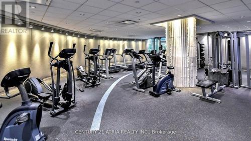 3402 - 38 Elm Street, Toronto, ON - Indoor Photo Showing Gym Room