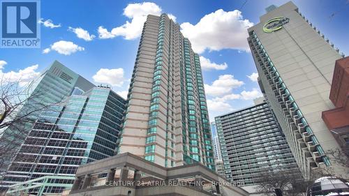 3402 - 38 Elm Street, Toronto, ON - Outdoor With Facade