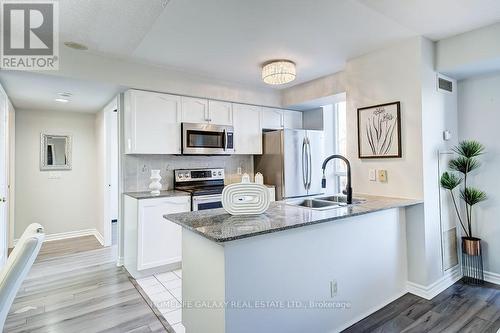 307 - 1730 Eglinton Avenue E, Toronto, ON - Indoor Photo Showing Kitchen With Double Sink