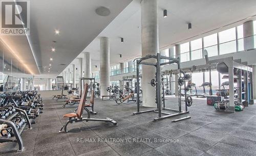 3503 - 1000 Portage Parkway, Vaughan, ON - Indoor Photo Showing Gym Room