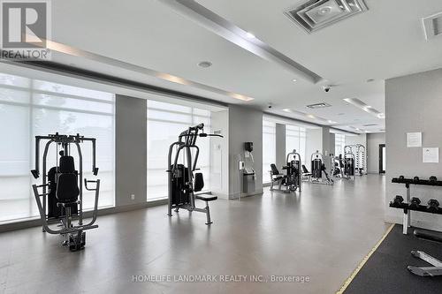 506 - 30 Herons Hill Way, Toronto, ON - Indoor Photo Showing Gym Room