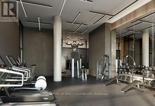 1308 - 1480 Bayly Street, Pickering, ON - Indoor Photo Showing Gym Room