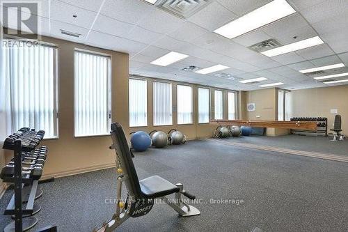 201 - 4900 Glen Erin Drive, Mississauga, ON - Indoor Photo Showing Gym Room