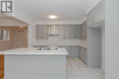 861 Knights Lane, Woodstock, ON - Indoor Photo Showing Kitchen With Double Sink