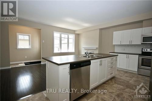 234 Longfields Drive, Ottawa, ON - Indoor Photo Showing Kitchen With Stainless Steel Kitchen With Double Sink