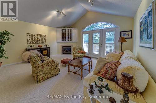 32 Green Briar Drive, Collingwood, ON - Indoor Photo Showing Living Room With Fireplace