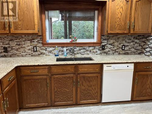 14 Willcox Street, Chatham, ON - Indoor Photo Showing Kitchen With Double Sink