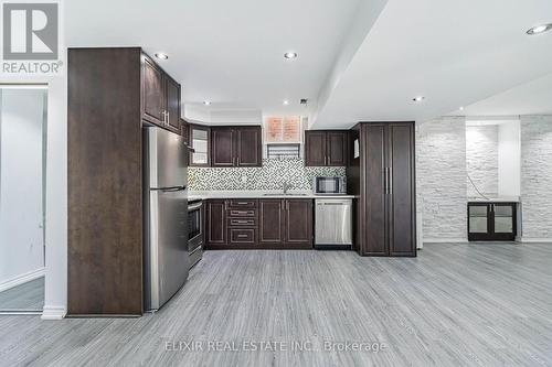 Bsmt - 40 Personna Circle, Brampton, ON - Indoor Photo Showing Kitchen With Stainless Steel Kitchen