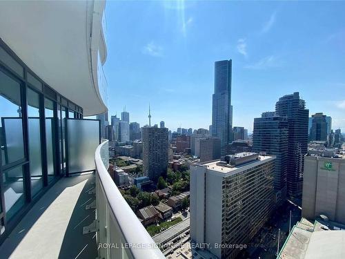 2203-403 Church St, Toronto, ON - Outdoor With Balcony With View