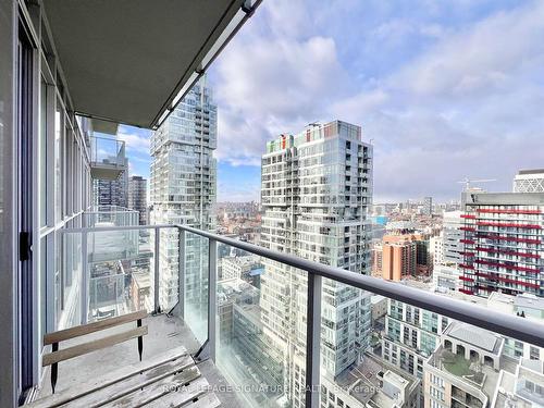 2705-126 Simcoe St, Toronto, ON - Outdoor With View With Exterior