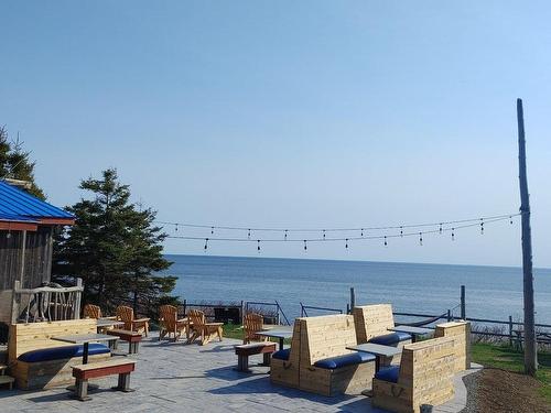 Patio - 829 Boul. Du Griffon, Gaspé, QC - Outdoor With Body Of Water With View