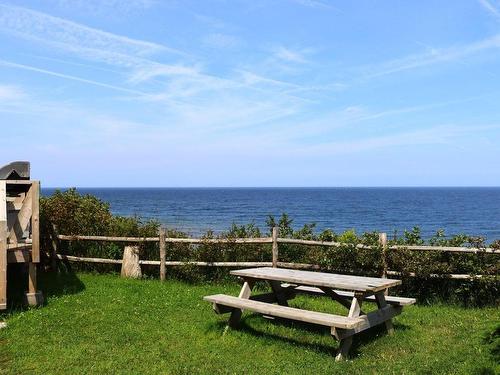 Patio - 829 Boul. Du Griffon, Gaspé, QC - Outdoor With Body Of Water With View