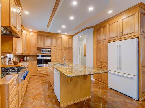 Kitchen - 89 Rue Mailloux, Marieville, QC - Indoor Photo Showing Kitchen With Upgraded Kitchen