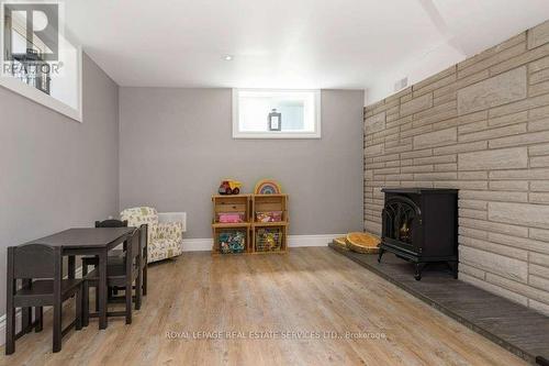 386 Broadway Avenue, Milton, ON - Indoor With Fireplace