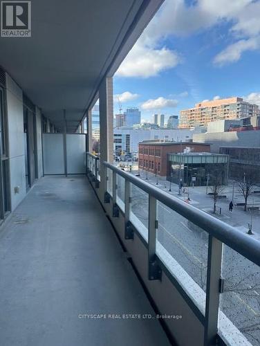 305 - 425 Front Street E, Toronto, ON - Outdoor With Balcony With View With Exterior