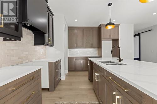 257 Charles, Essex, ON - Indoor Photo Showing Kitchen With Double Sink With Upgraded Kitchen