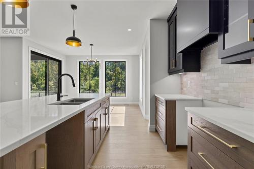 257 Charles, Essex, ON - Indoor Photo Showing Kitchen With Double Sink With Upgraded Kitchen