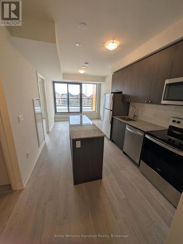 215 - 1415 Dundas Street E, Oakville, ON - Indoor Photo Showing Kitchen With Stainless Steel Kitchen