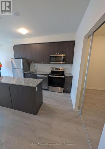 215 - 1415 Dundas Street E, Oakville, ON - Indoor Photo Showing Kitchen With Stainless Steel Kitchen