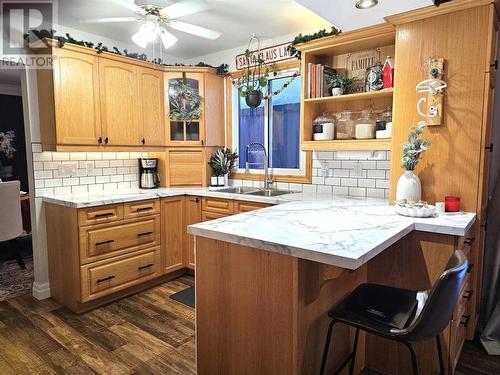 241 Carlbert St, Sault Ste. Marie, ON - Indoor Photo Showing Kitchen With Double Sink