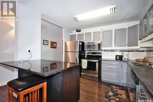 2C 516 River Street E, Prince Albert, SK - Indoor Photo Showing Kitchen With Double Sink With Upgraded Kitchen