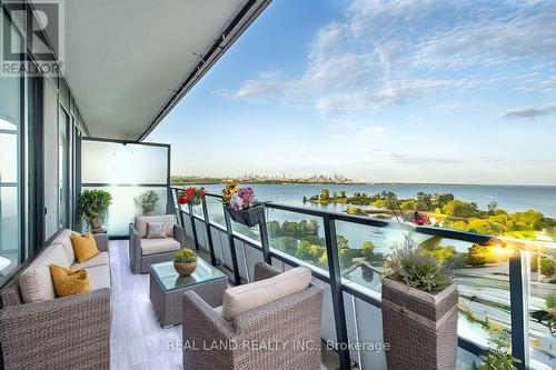 1208 - 20 Shore Breeze Drive, Toronto, ON - Outdoor With Body Of Water With Balcony With View With Exterior