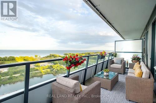 1208 - 20 Shore Breeze Drive, Toronto, ON - Outdoor With Body Of Water With Balcony With View With Exterior