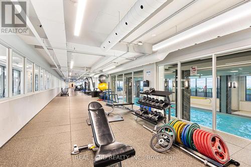 1208 - 20 Shore Breeze Drive, Toronto, ON - Indoor Photo Showing Gym Room