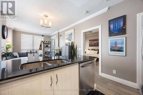 1108 - 2083 Lake Shore Boulevard W, Toronto, ON - Indoor Photo Showing Kitchen With Double Sink