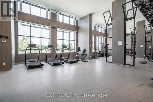 307 - 405 Dundas Street W, Oakville, ON - Indoor Photo Showing Gym Room