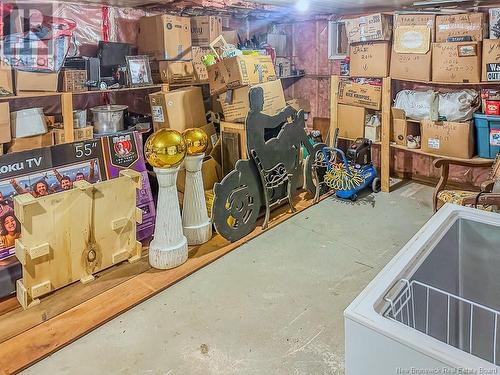 7660 Route 102, Lower Greenwich, NB - Indoor Photo Showing Basement