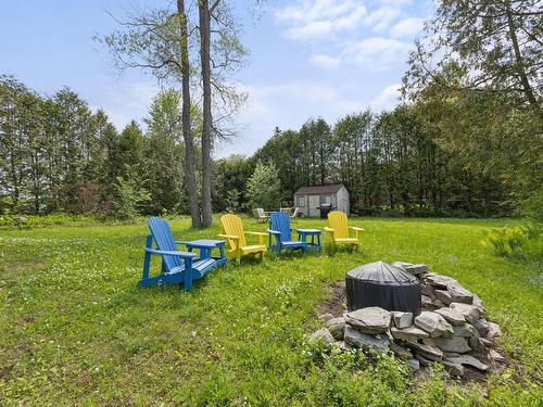 Waterfront - 23 Ch. Lockhart, Val-Des-Monts, QC - Outdoor With Backyard