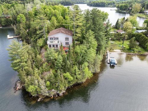 Exterior - 23 Ch. Lockhart, Val-Des-Monts, QC - Outdoor With Body Of Water With View