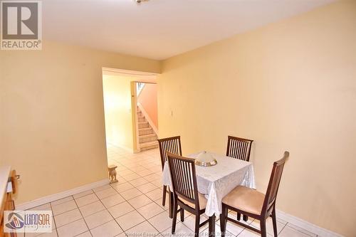 1040 North Talbot, Windsor, ON - Indoor Photo Showing Dining Room