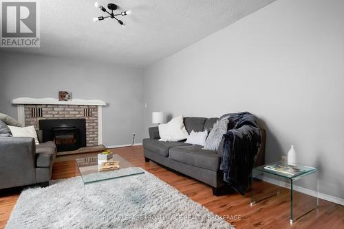 60 Dorland Drive, Greater Napanee, ON - Indoor Photo Showing Living Room With Fireplace