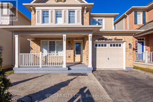 229 Cedric Terrace, Milton, ON - Outdoor With Deck Patio Veranda With Facade