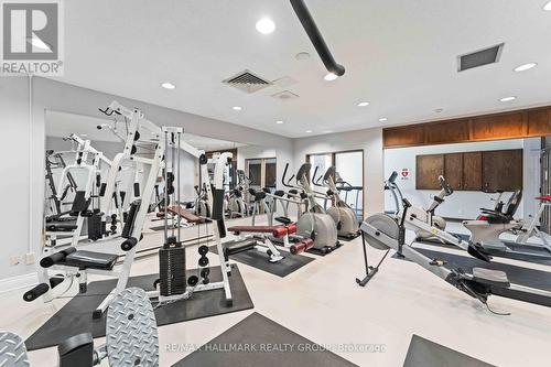 2308 - 500 Laurier Avenue W, Ottawa, ON - Indoor Photo Showing Gym Room